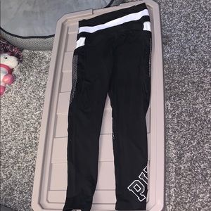 Pink Victoria’s Secret pants with pockets